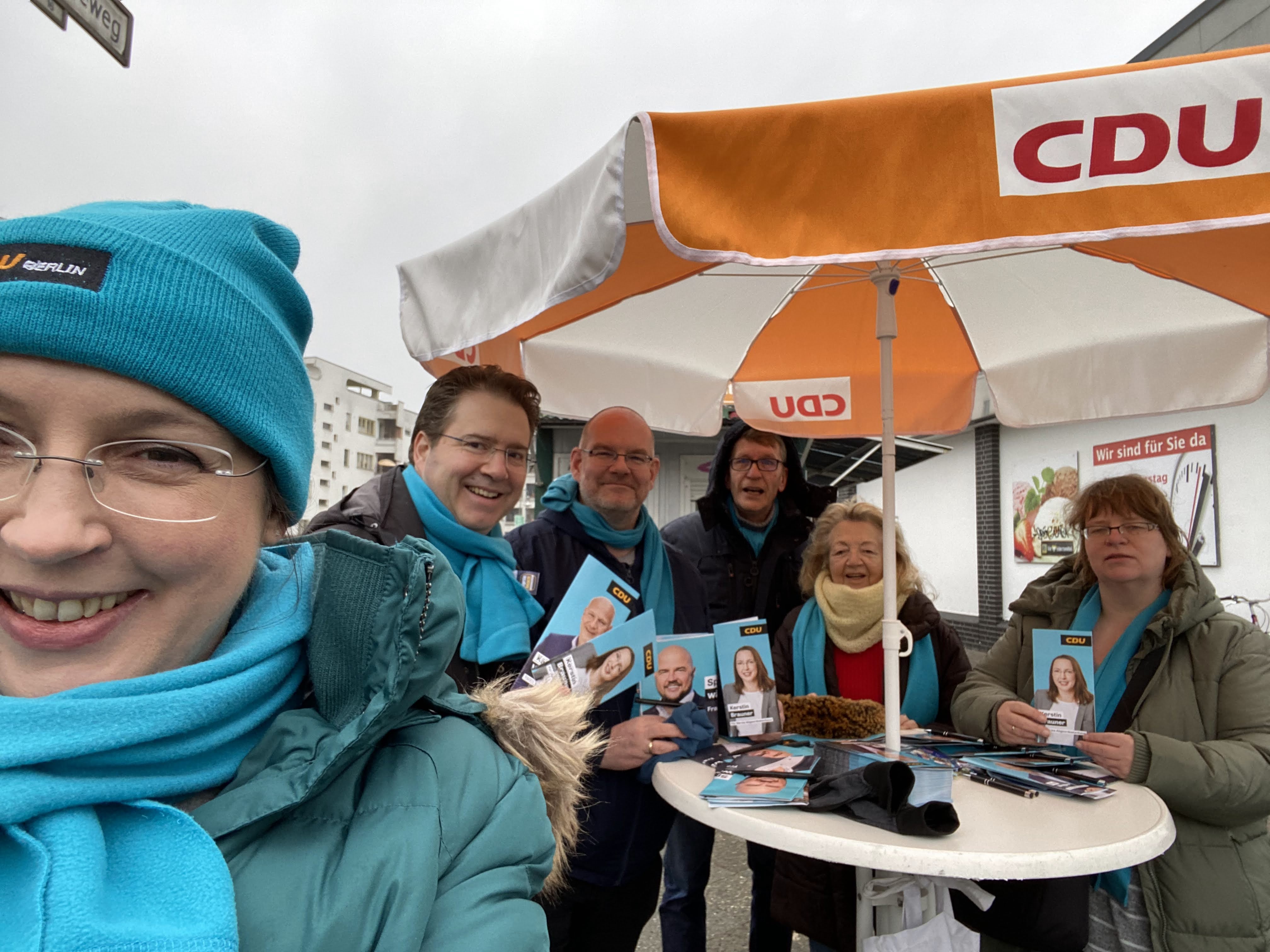 Infostand in der Siemensstadt