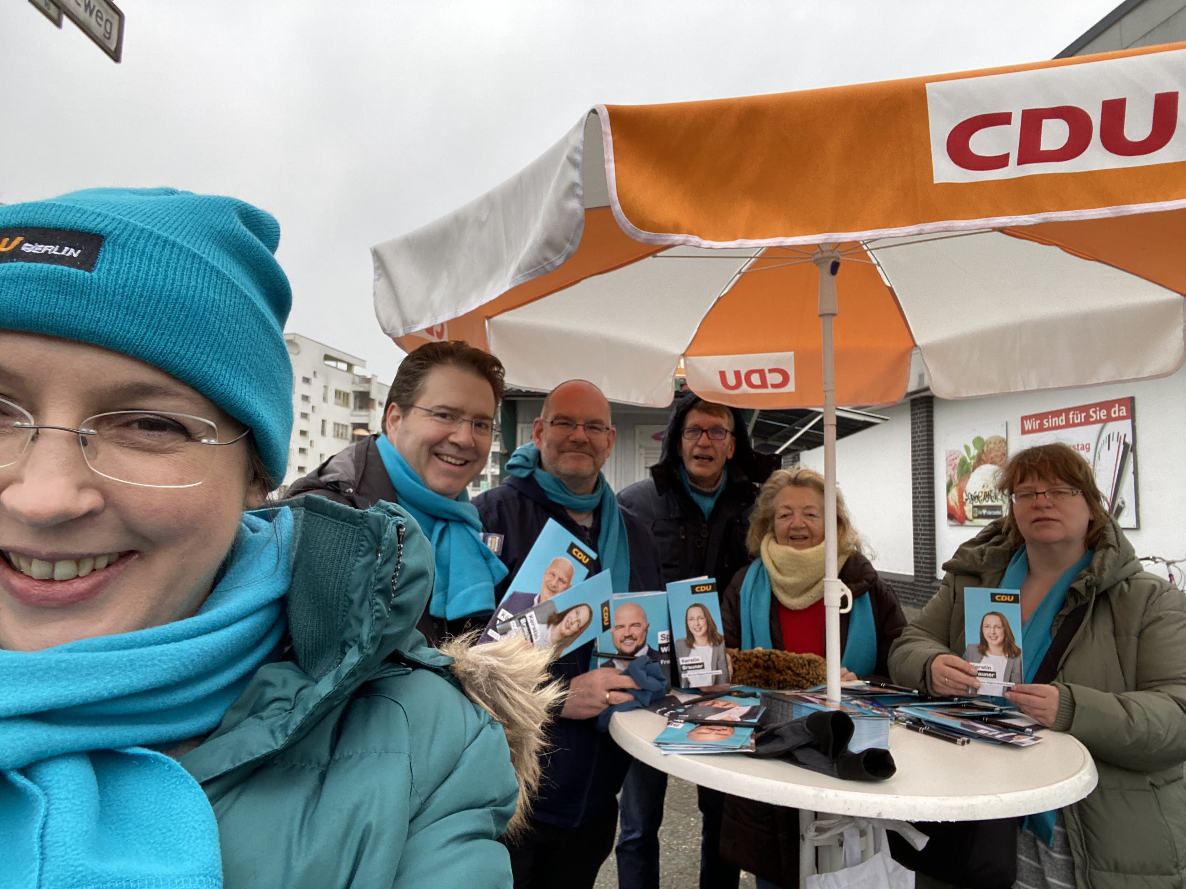 Infostand in der Siemensstadt