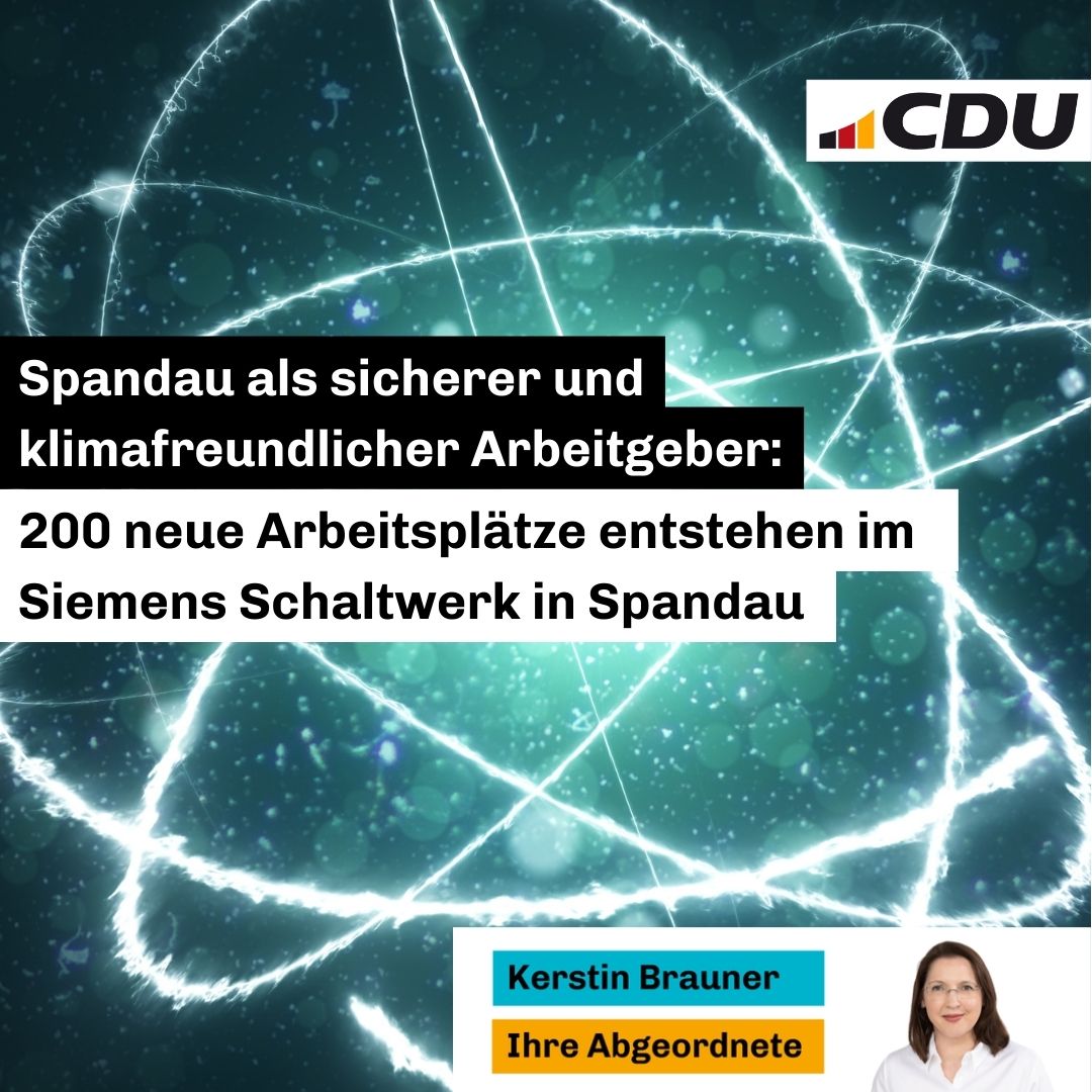 Schaltwerk Spandau 200 neue Arbeitspltze