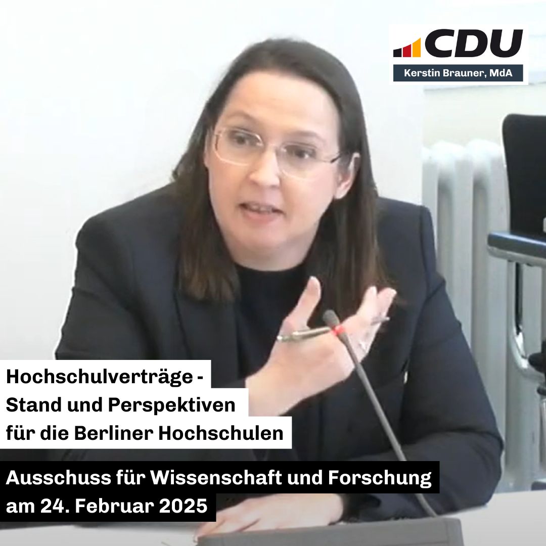 Ausschuss fr Wissenschaft und Forschung 24. Februar 2025