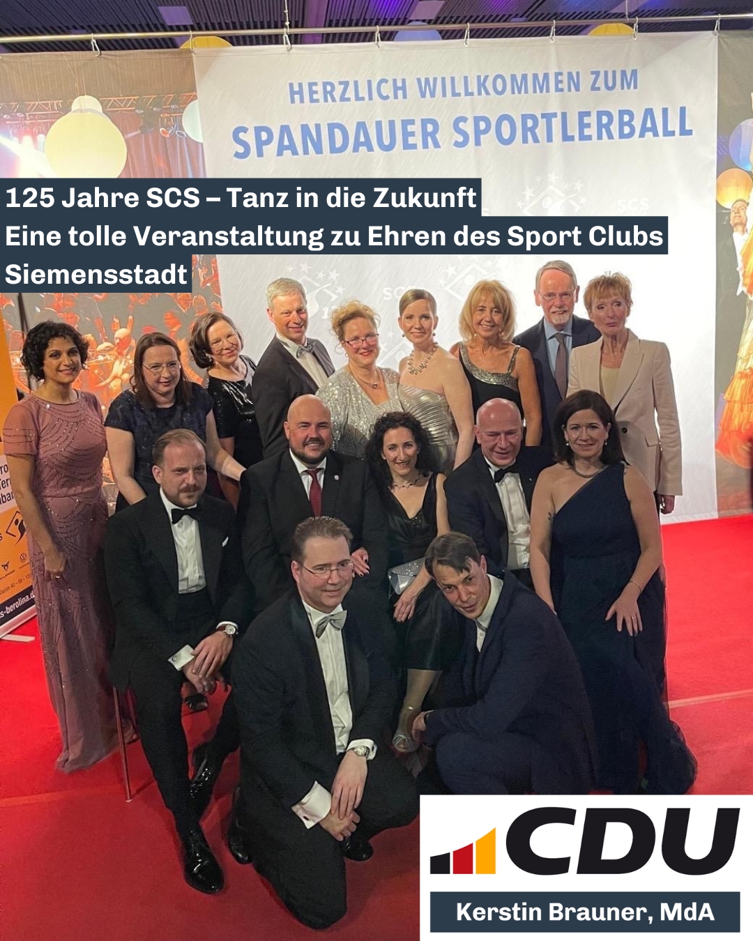 Der Spandauer Sportlerball hebt die Wichtigkeit des Sports in Spandau hervor