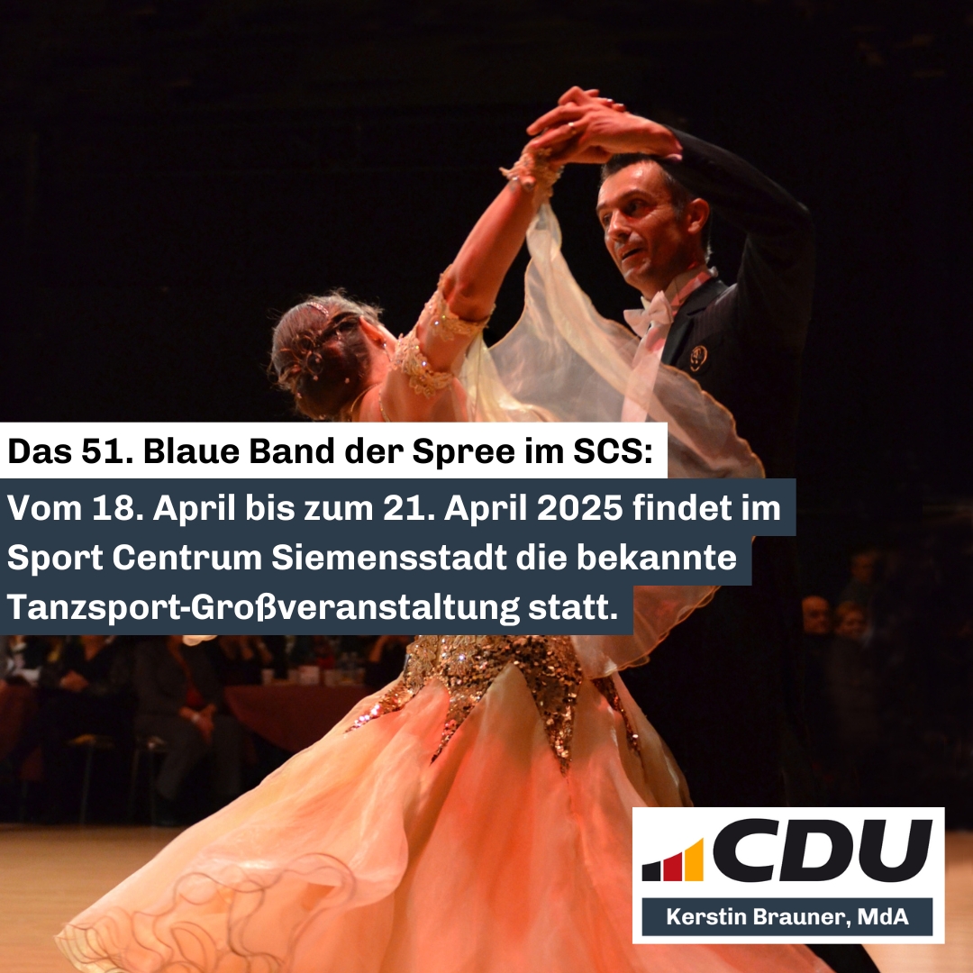 Tanzsport-Groveranstaltung in der Siemensstadt