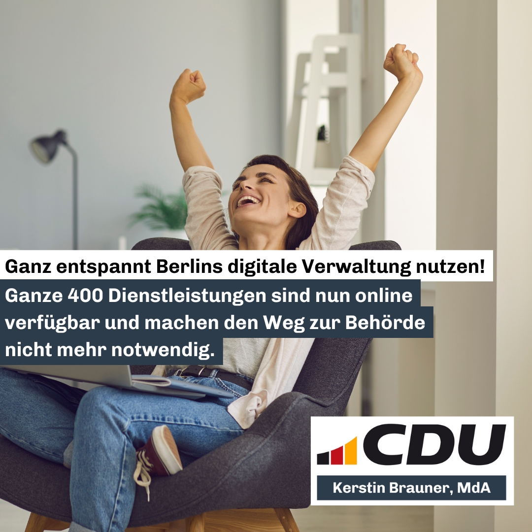 Die Berliner Verwaltung wird immer digitaler!