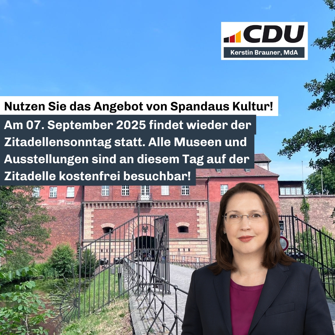 Zitadellensonntag im September 2025