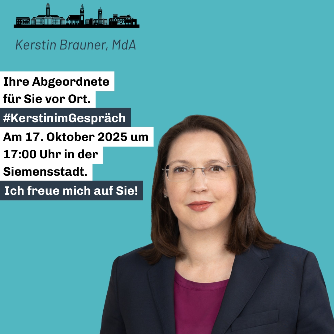 Infostand in der Siemensstadt Infostand in der Siemensstadt