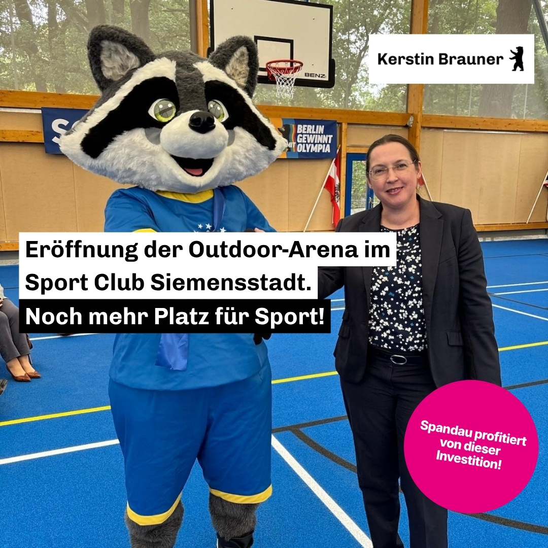 Outdoor-Arena im Sport Club Siemensstadt